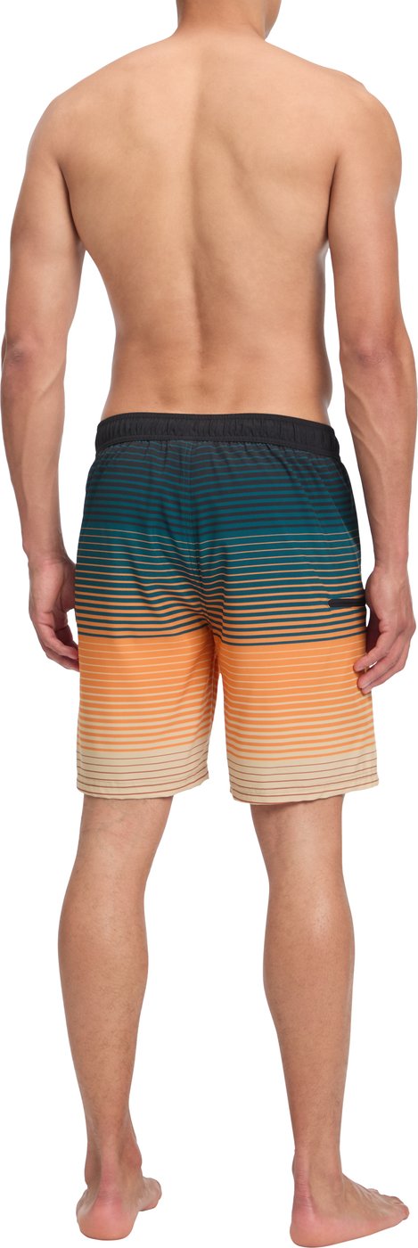 He.-Badeshorts Otto II M Shade Stripe GREEN DARK GREEN DARK Bild 2