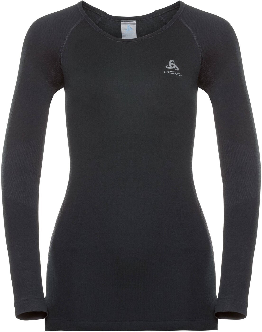 BL TOP Crew neck l/s PERFORMAN BLACK - ODLO CONCRETE GR BLACK - ODLO CONCRETE GR Bild 1