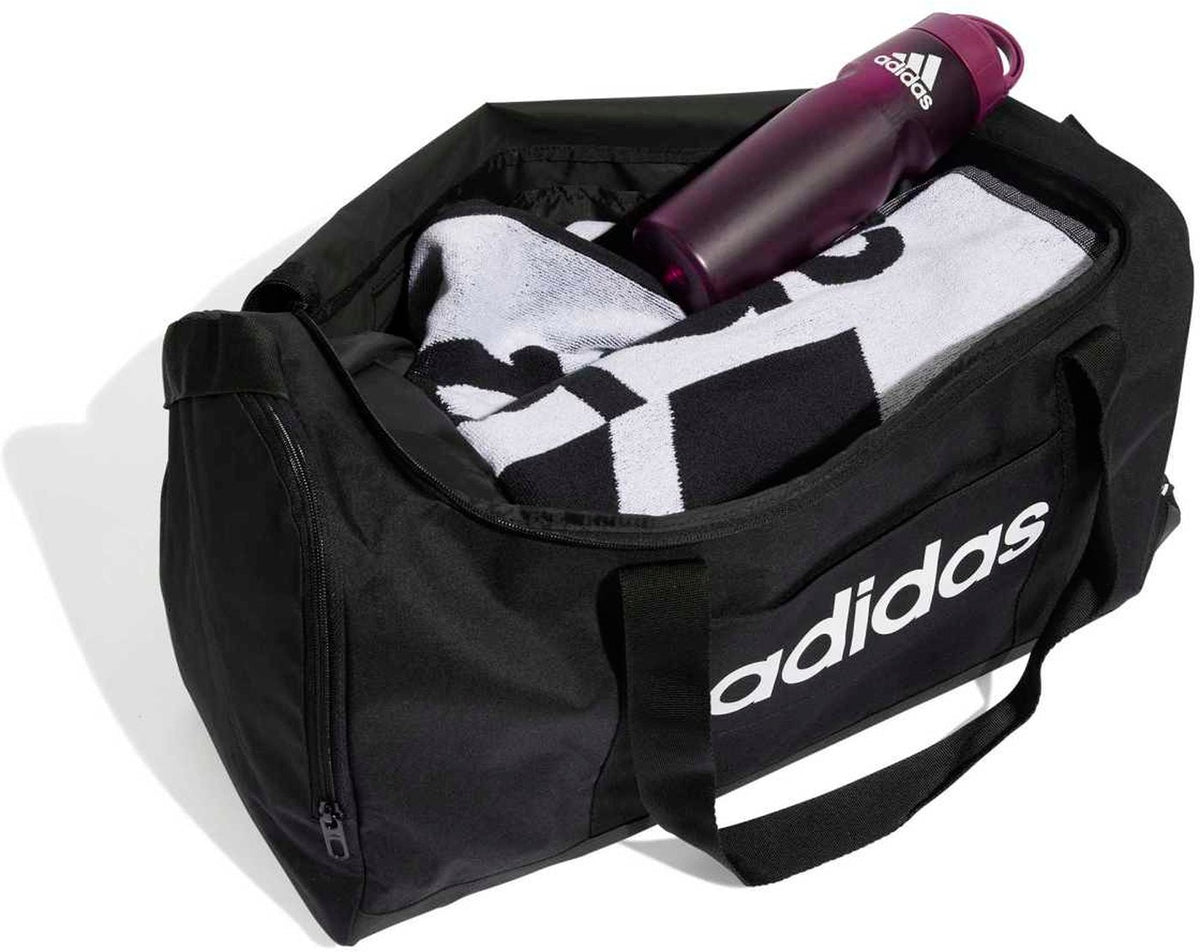LINEAR DUFFEL M BLACK/BLACK/WHITE BLACK/BLACK/WHITE Bild 4