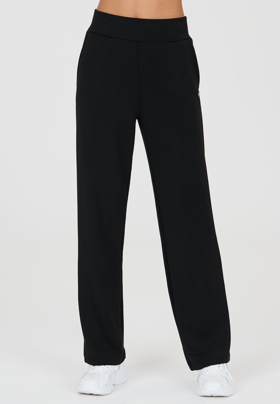 Jacey W Regular Pants BLACK BLACK Bild 3