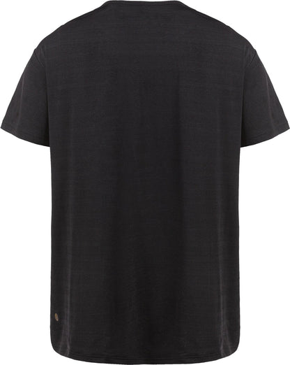 Lizzy W Slub S/S Tee BLACK MELANGE BLACK MELANGE Bild 2