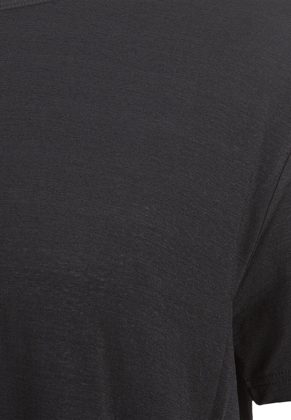 Lizzy W Slub S/S Tee BLACK MELANGE BLACK MELANGE Bild 6