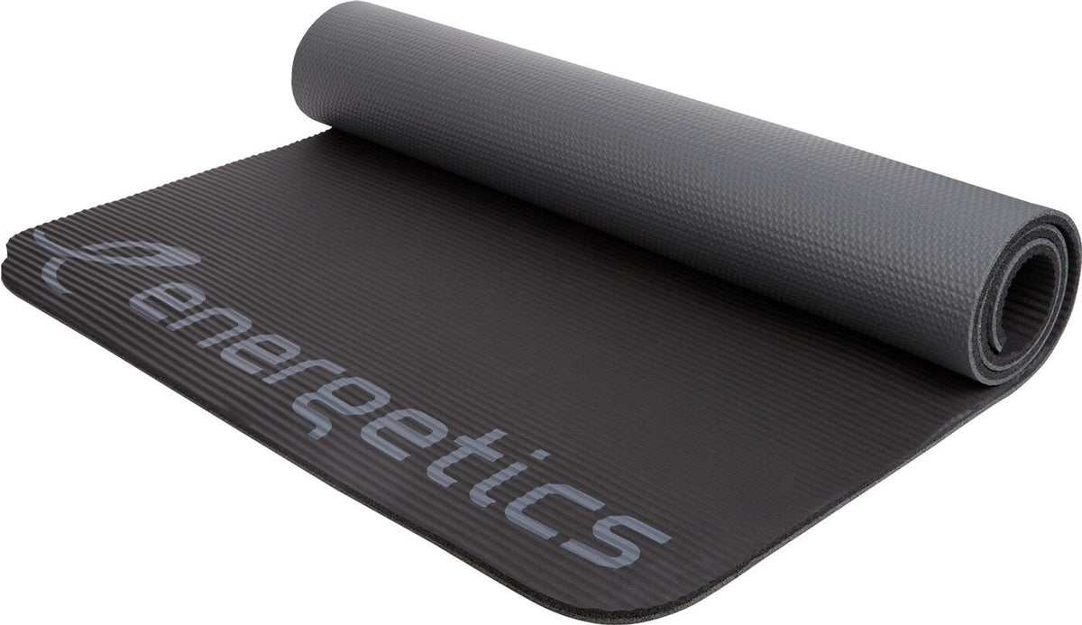 Gymnastik-Matte NBR Mat 185 cm 1.5 BLACK/GREY DARK BLACK/GREY DARK Bild 1