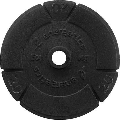 Hantelscheibe Cast Iron Disc Pce 30 mm SCHWARZ SCHWARZ Bild 3