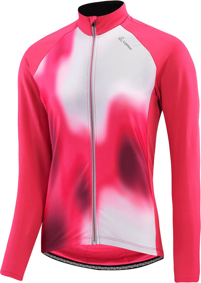 W BIKE L/S JERSEY MIRAGE ROUGE RED ROUGE RED Bild 1