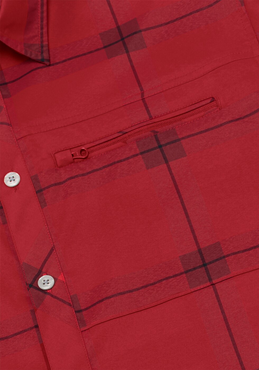 Kasen S/S M RED CHECK RED CHECK Bild 3