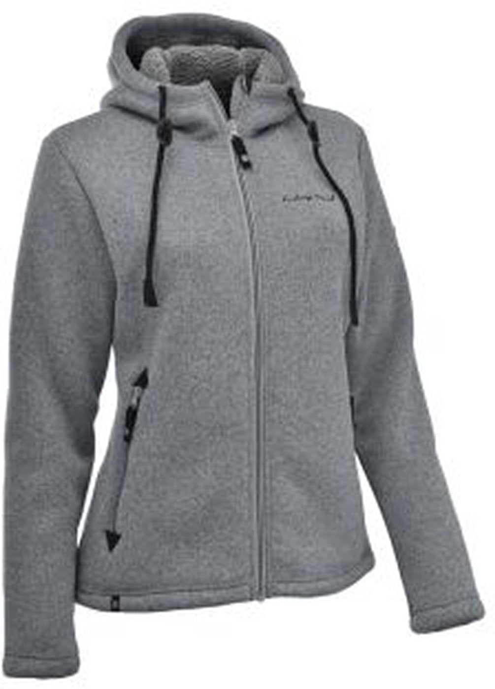 Chieming - Strickfeecejacke+Ka LIGHT GREY LIGHT GREY Bild 1