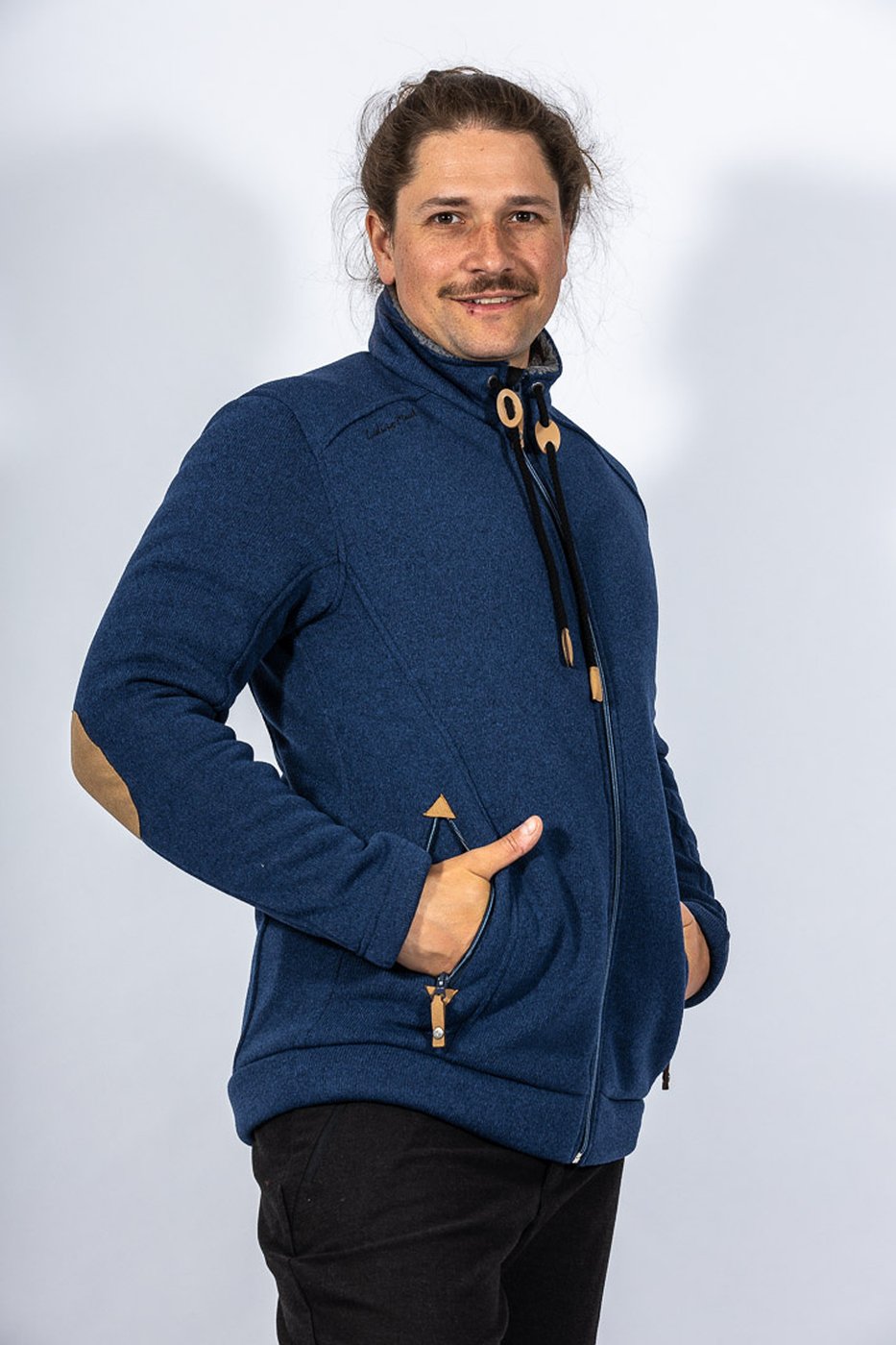 Lichtenau - Strickfleecejacke BLUE BLUE Bild 2