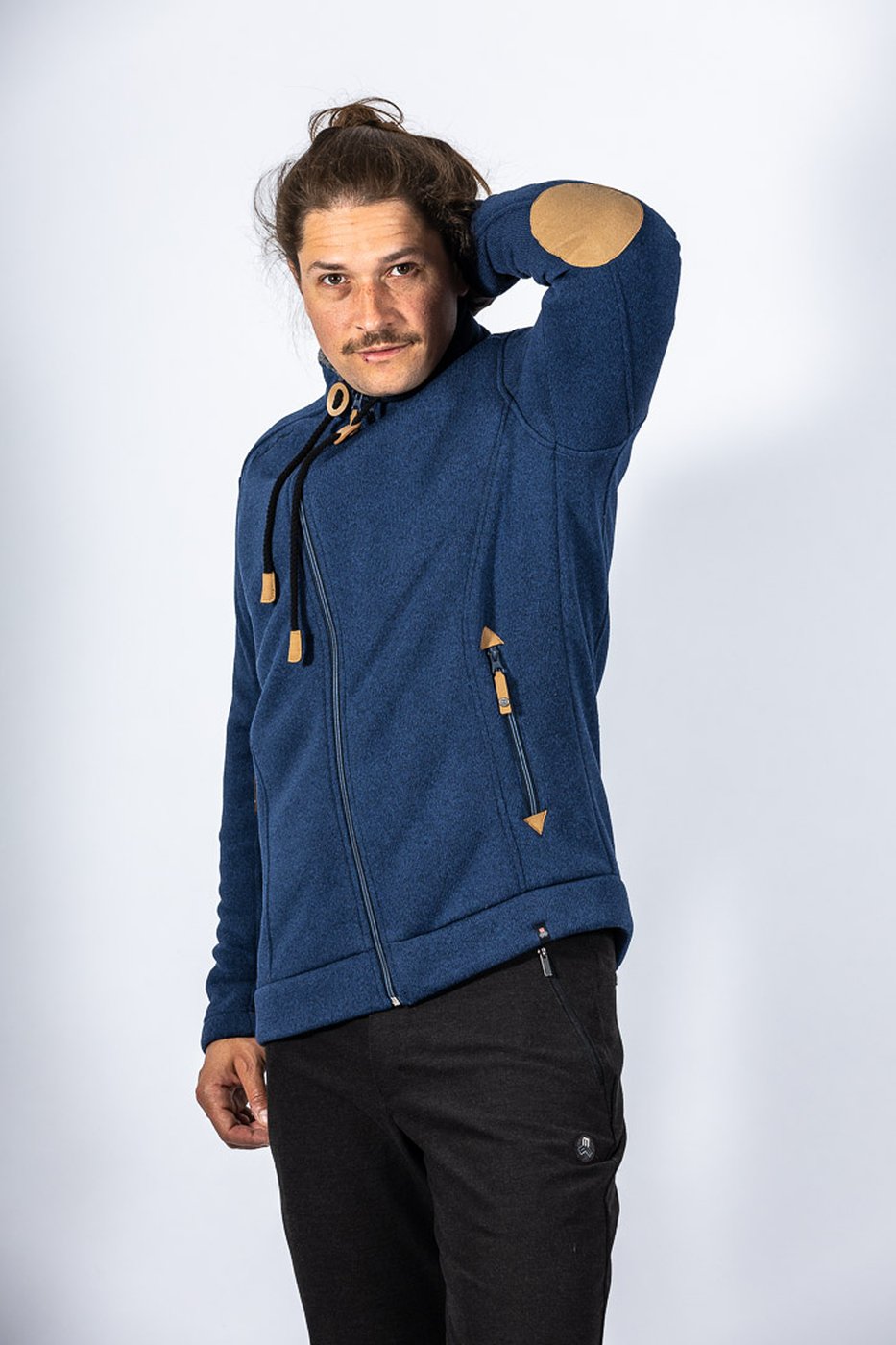 Lichtenau - Strickfleecejacke BLUE BLUE Bild 4