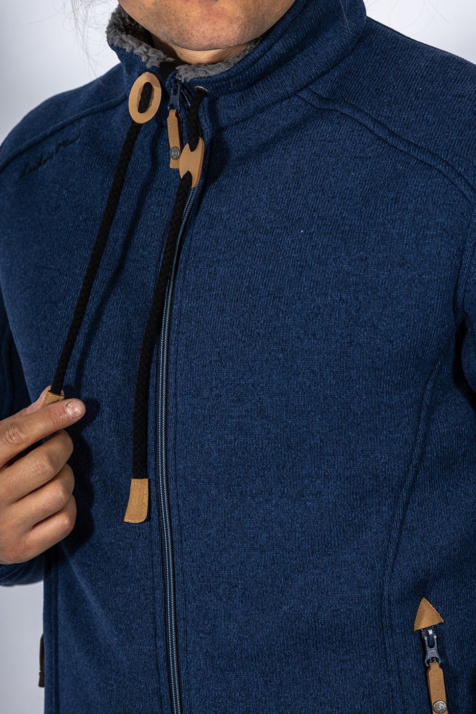 Lichtenau - Strickfleecejacke BLUE BLUE Bild 6