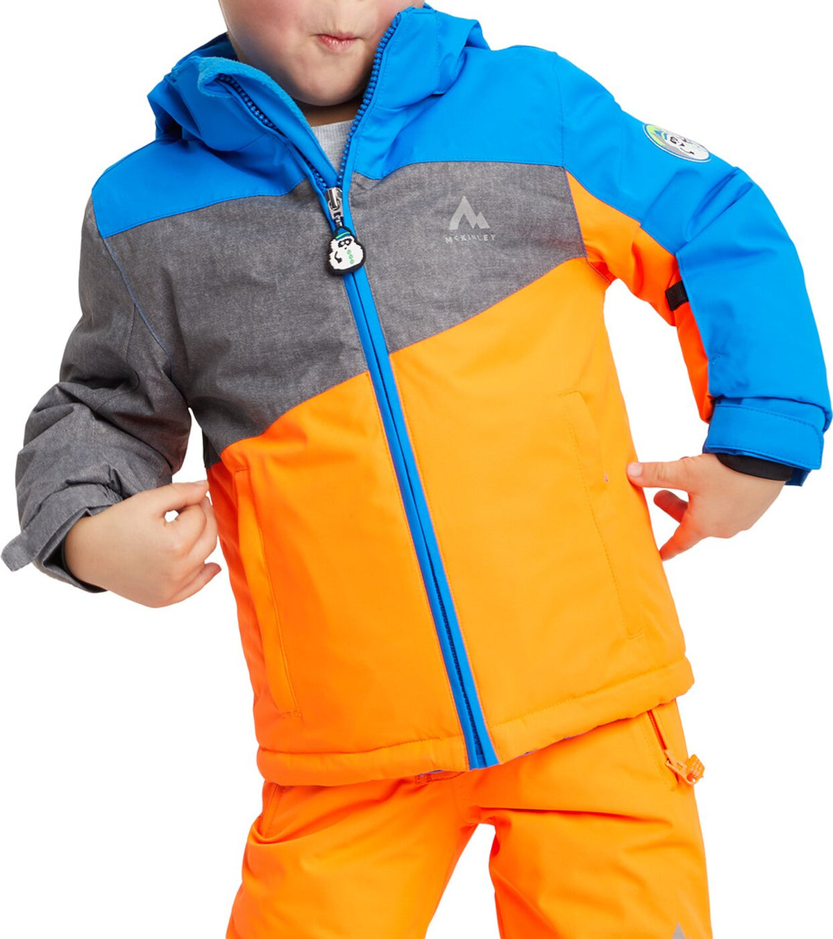 KK.-Ju.-Jacke Iaco T BLUE ROYAL/MELANGE/O BLUE ROYAL/MELANGE/O Bild 4