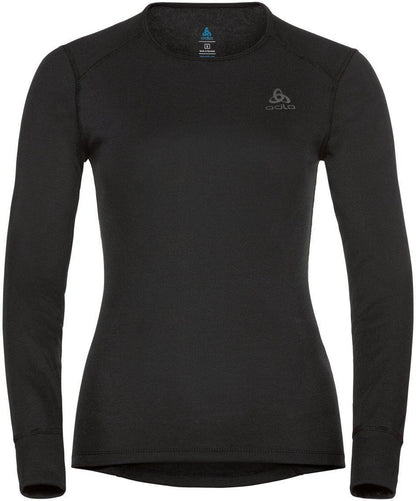 BL TOP crew neck l/s ACTIVE WA BLACK BLACK Bild 1