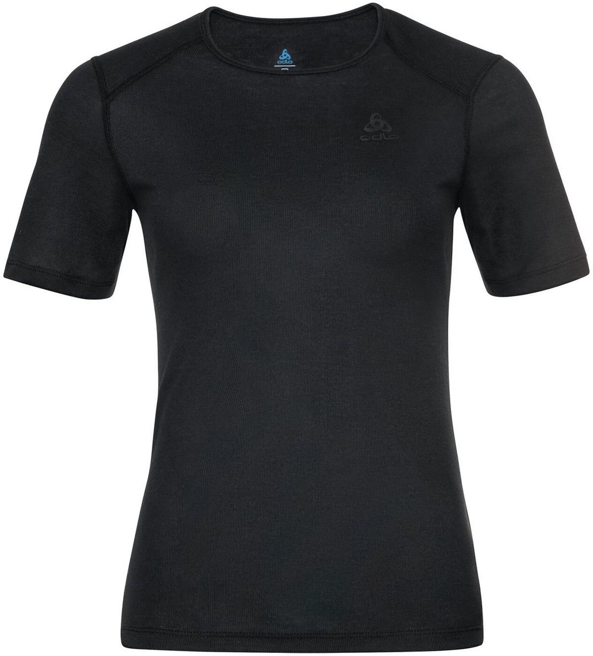 BL TOP CREW NECK S/S ACTIVE WA BLACK BLACK Bild 1