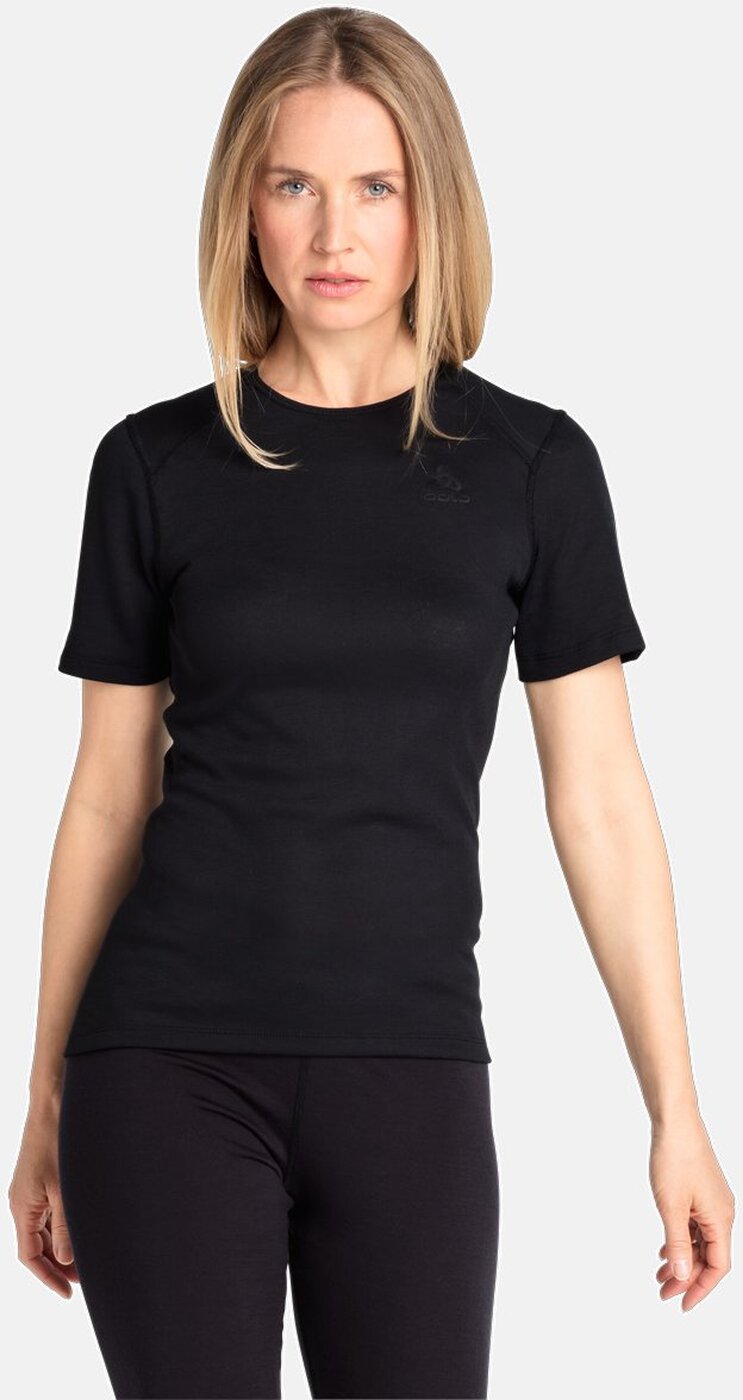 BL TOP CREW NECK S/S ACTIVE WA BLACK BLACK Bild 3