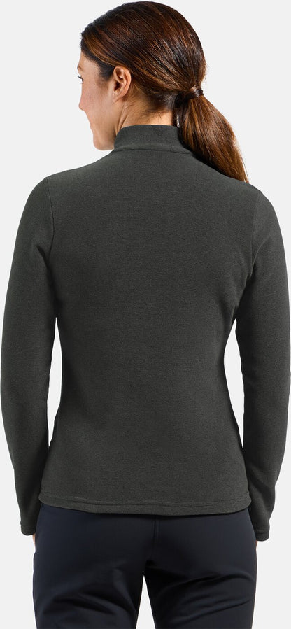 Mid layer 1/2 zip ROY SHALE GREY - BLACK STRIP SHALE GREY - BLACK STRIPES Bild 4