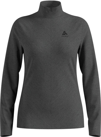 Mid layer 1/2 zip ROY SHALE GREY - BLACK STRIP SHALE GREY - BLACK STRIPES Bild 6