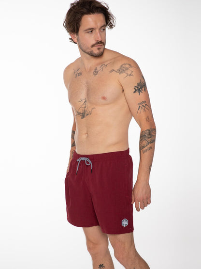 DAVEY beachshort RED SANGRIA RED SANGRIA Bild 3