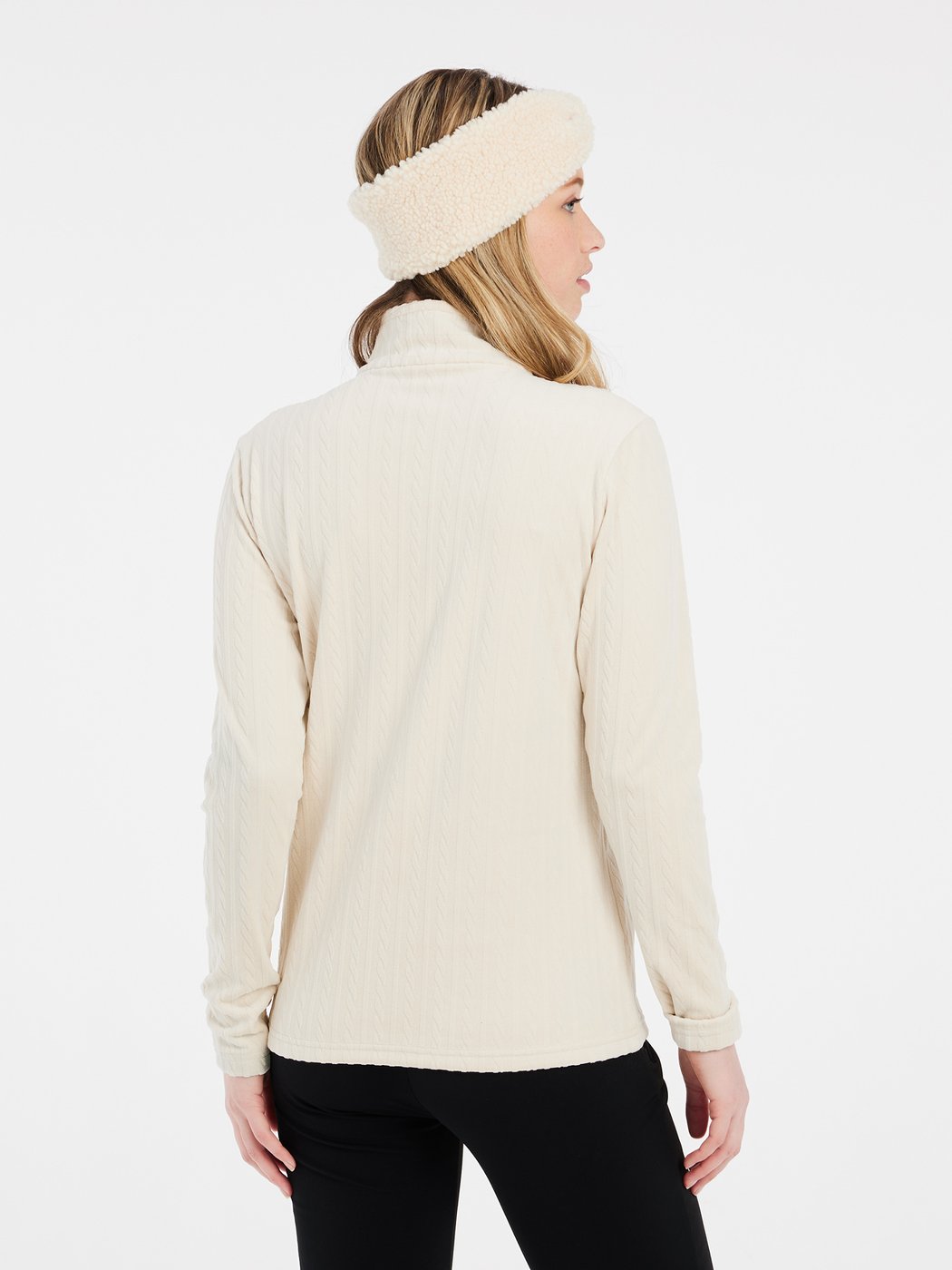 PRTGAIL 1/4 zip active top KITOFFWHITE KITOFFWHITE Bild 3