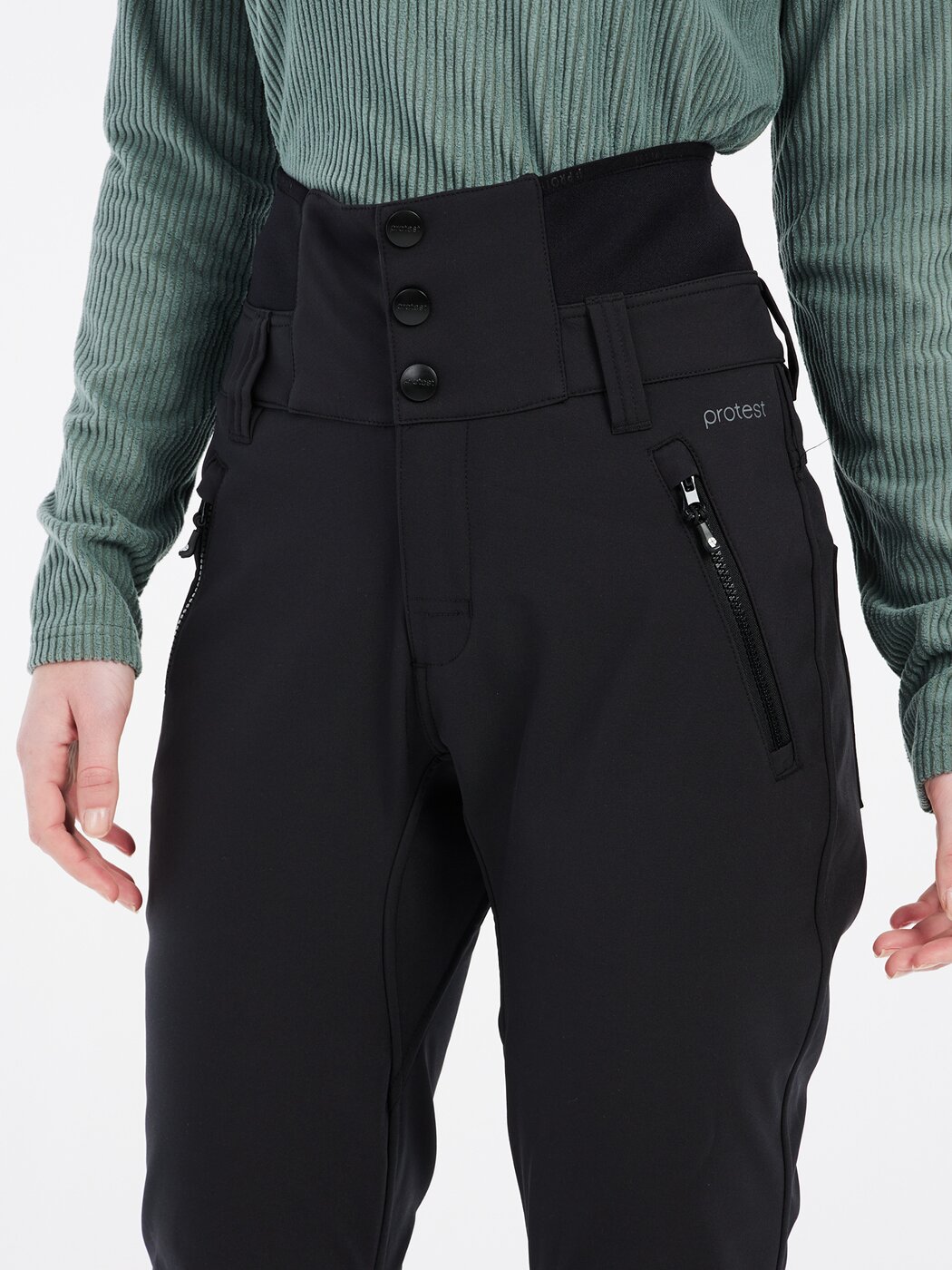 PRTLULLABYOS snowpants TRUE BLACK TRUE BLACK Bild 6