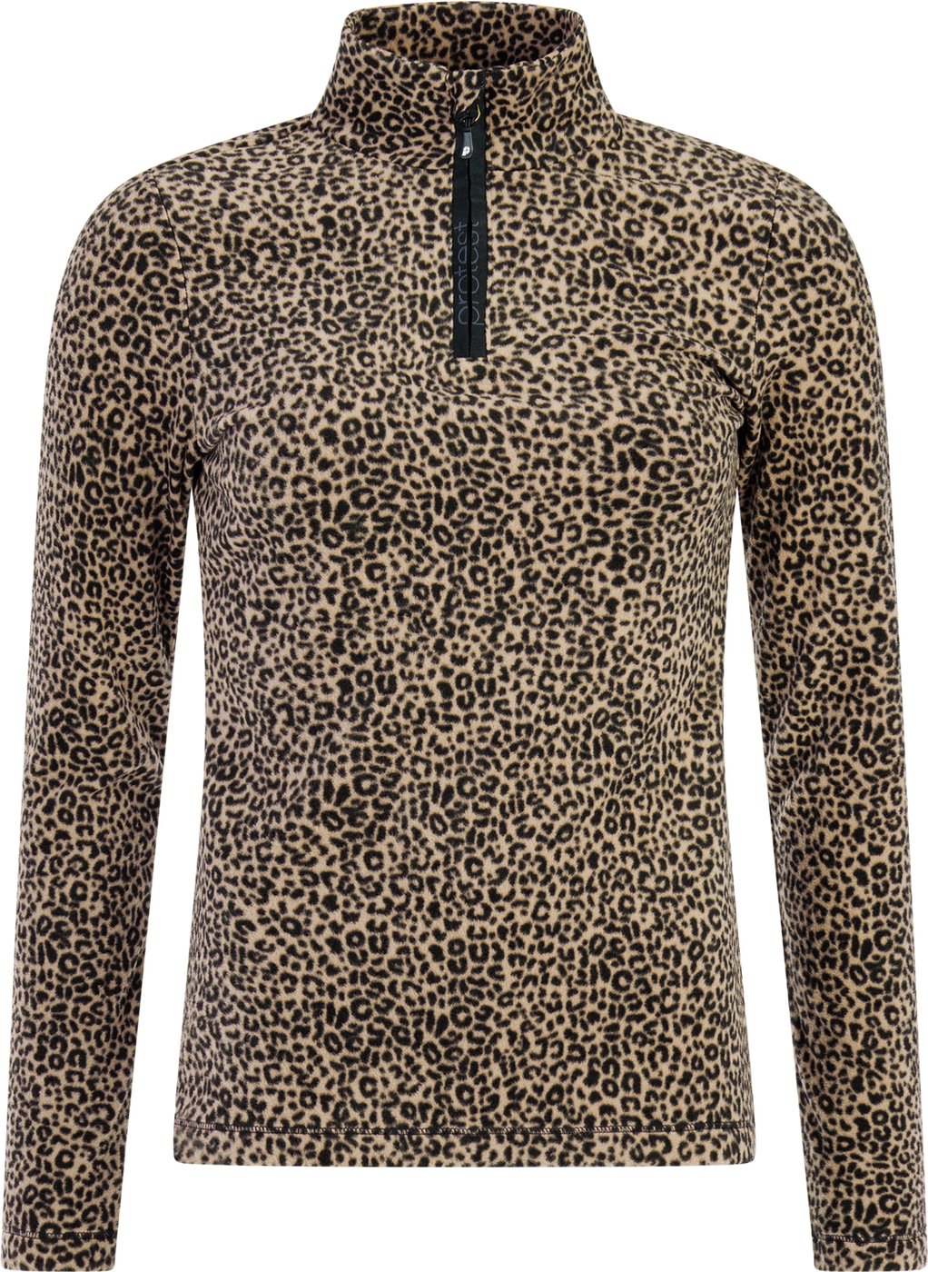 PRTRefuzzy 1/4 zip active top TRUE BLACK TRUE BLACK Bild 1
