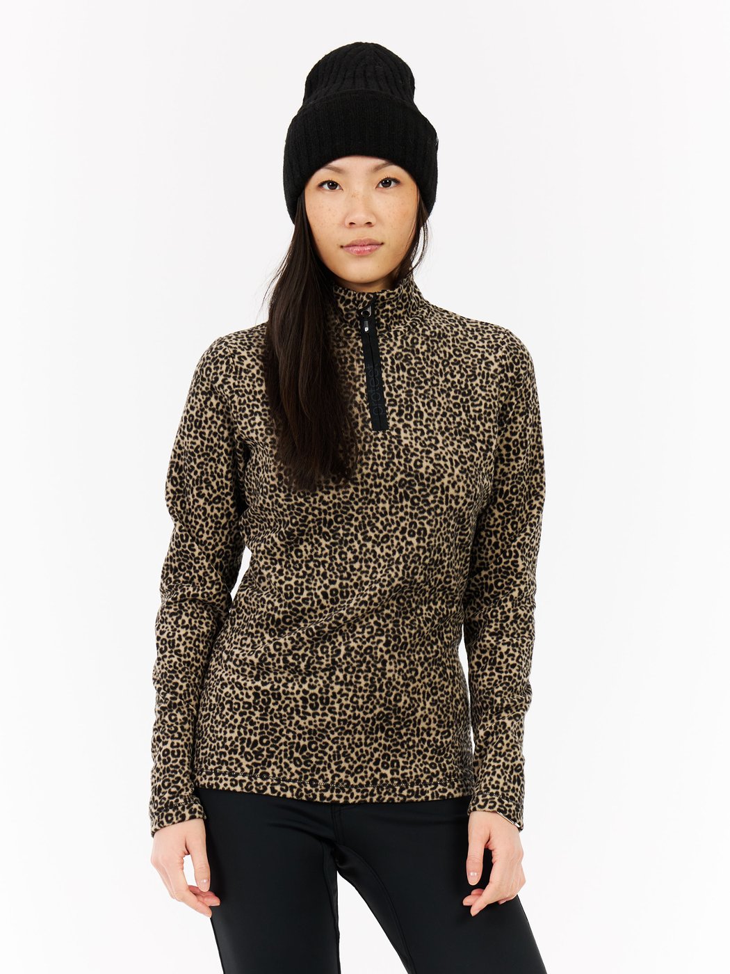 PRTRefuzzy 1/4 zip active top TRUE BLACK TRUE BLACK Bild 3