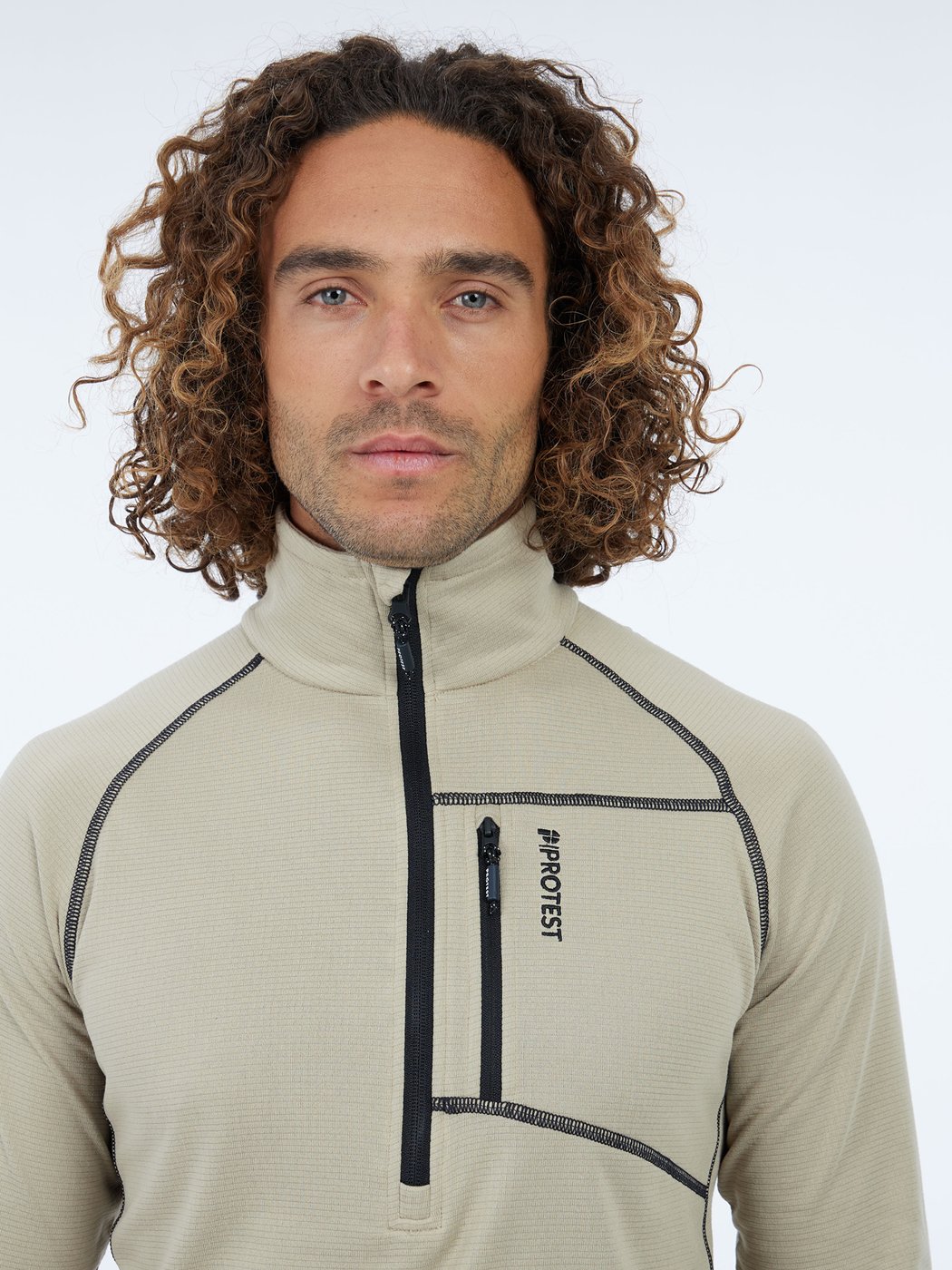 PRTRekody 1/4 zip active top BAMBOOBEIGE BAMBOOBEIGE Bild 7