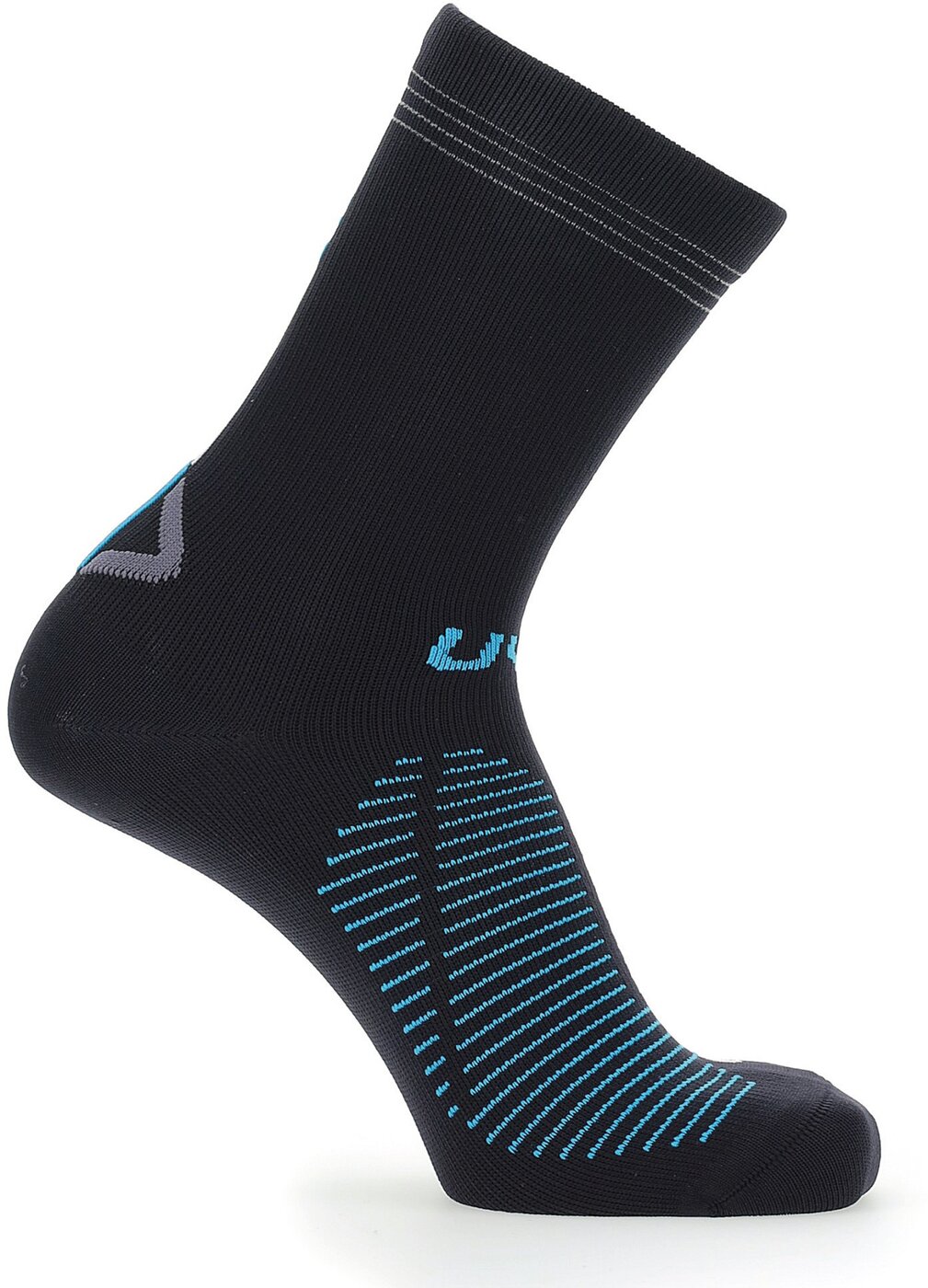 UYN UNISEX WATERPROOF115 SOCKS BLACK/TURQUOISE BLACK/TURQUOISE Bild 4