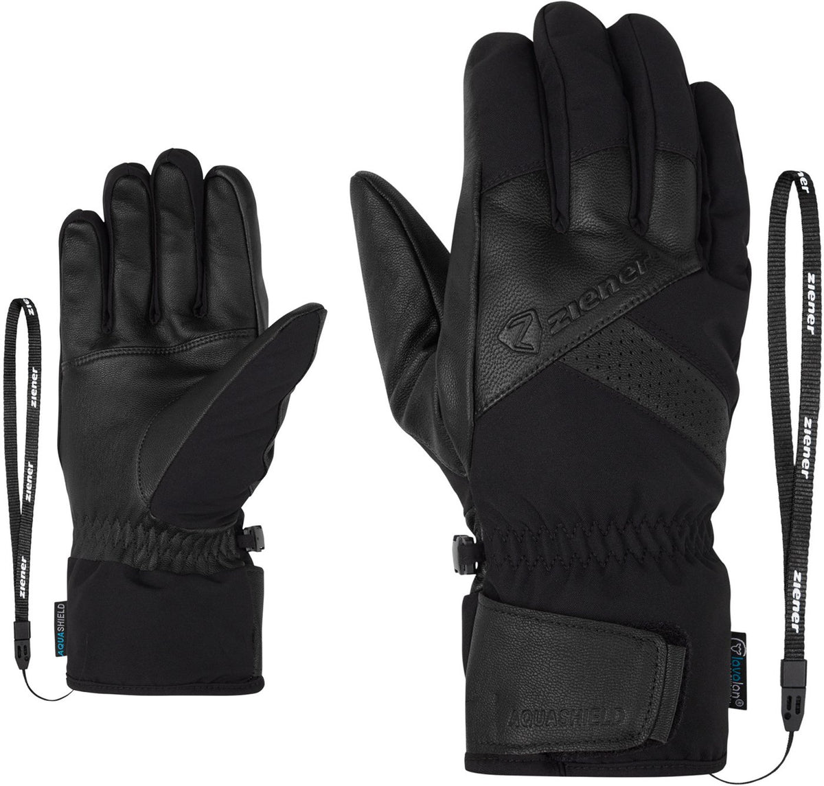GETTER-Z AS® AW glove man BLACK BLACK Bild 1