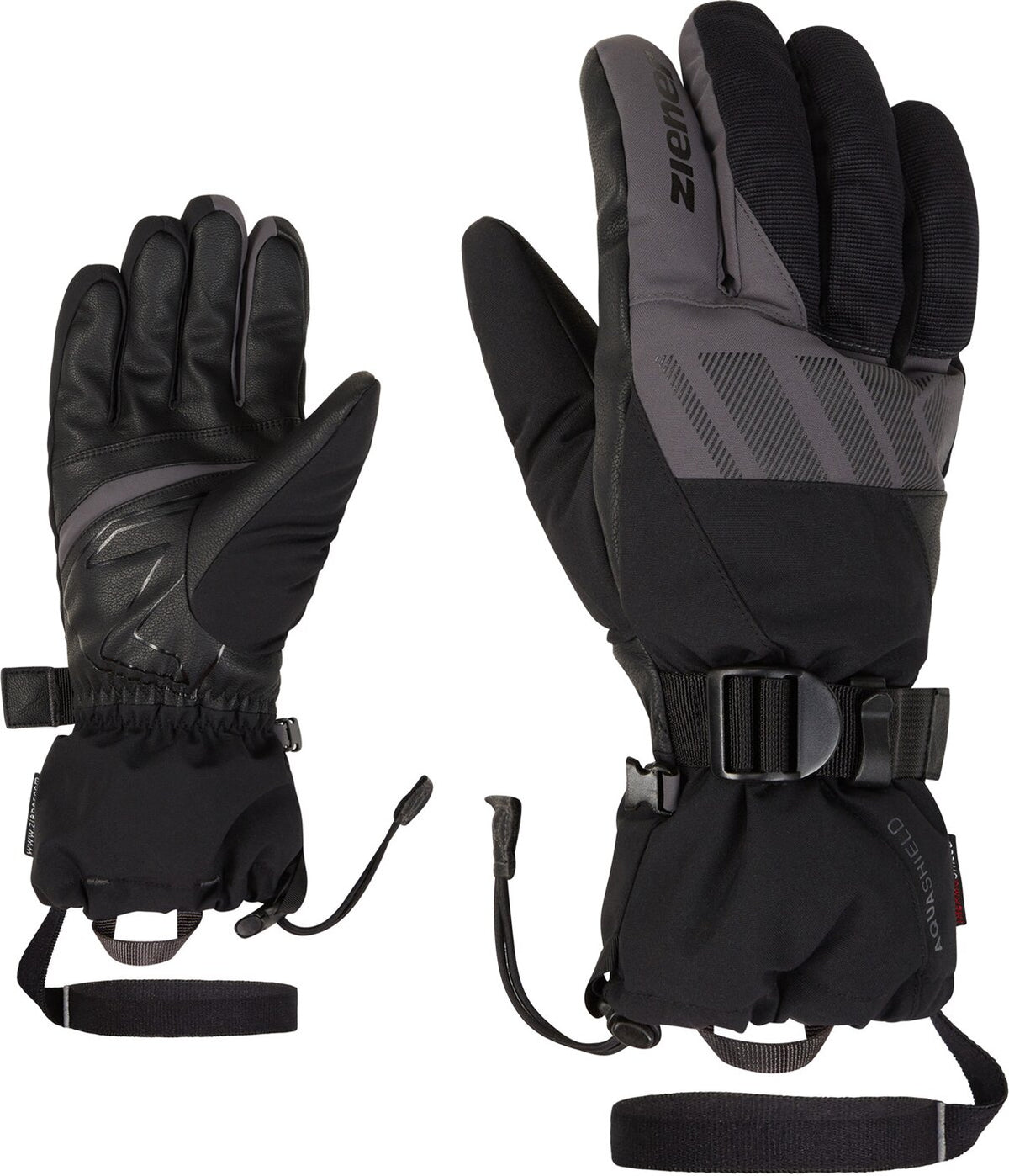 GHALION AS(R) glove ski alpine BLACK.MAGNET BLACK.MAGNET Bild 1