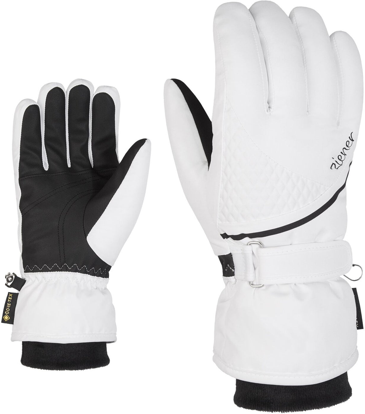 KIANA GTX +Gore plus warm lady glov WHITE WHITE Bild 1