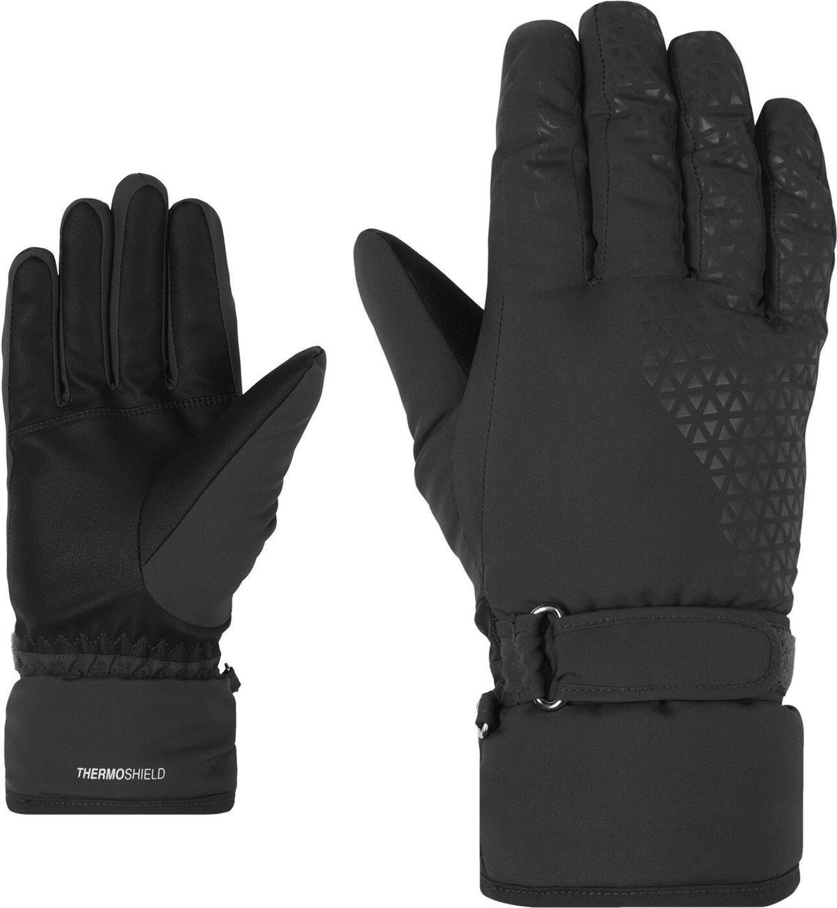 KISAR AS(R) lady glove BLACK BLACK Bild 1